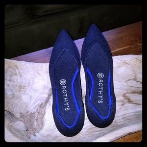 Rothy's flats-Navy blue